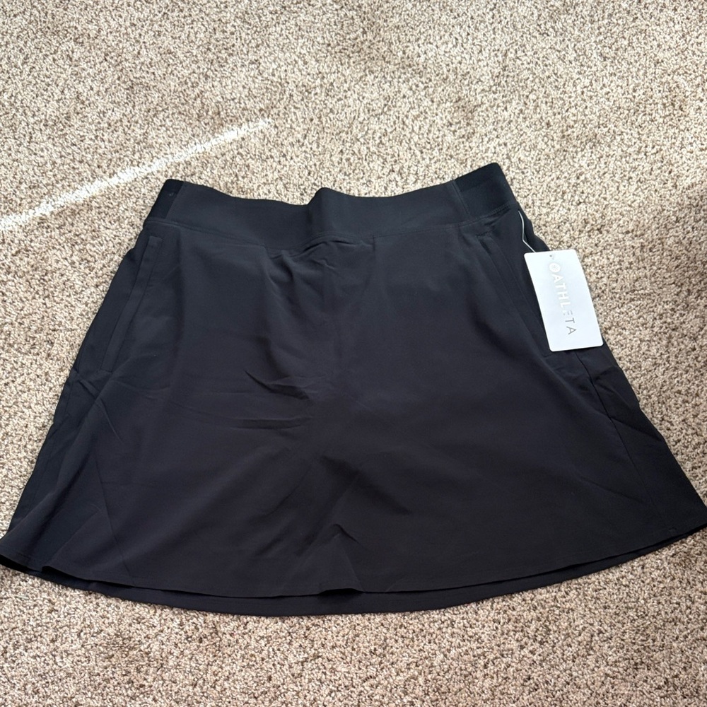 Athleta Black Skort
